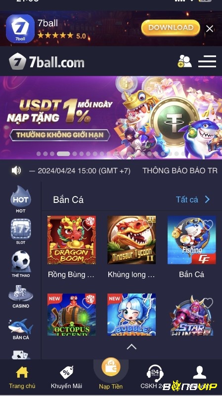 Các game bắn cá làm mưa làm gió tại web cược