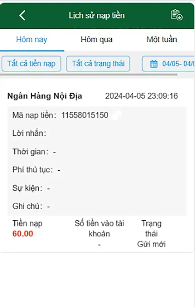 Kiểm tra lịch sử giao dịch BONGVIP minh bạch, rõ ràng