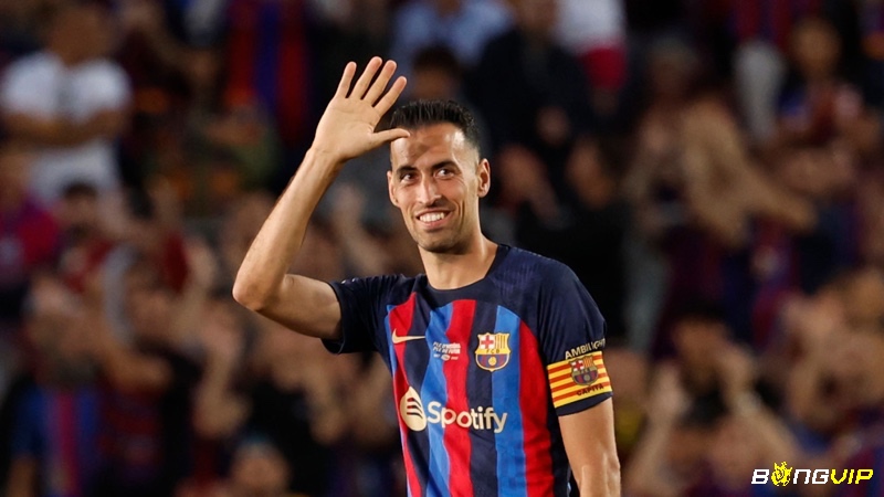 Sergio Busquets là tiền vệ phòng ngự cực kỳ xuất sắc của Barcelona