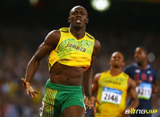 Usain Bolt là vận động viên điền kinh nổi bật và được yêu thích nhất tại Olympic