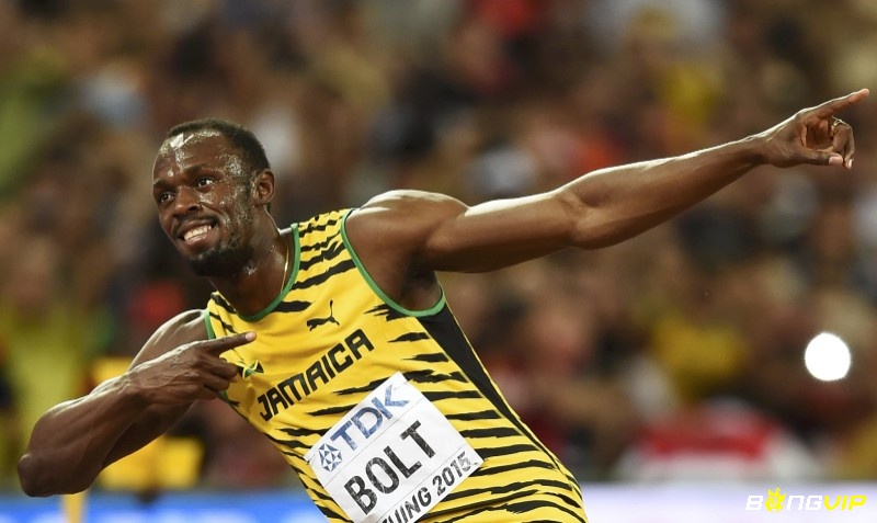 Tia chớp Usain Bolt ở giải điền kinh thế giới