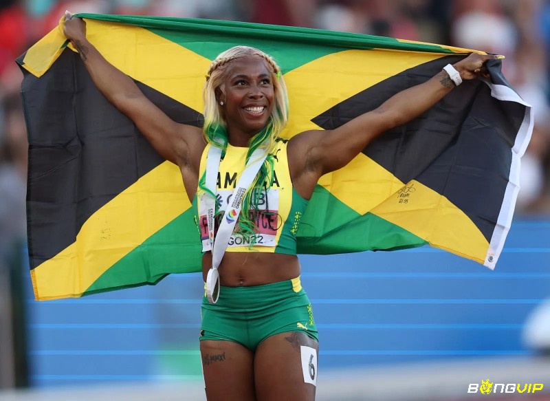 Shelly-Ann Fraser-Pryce là một trong những VĐV nữ nhanh nhất lịch sử