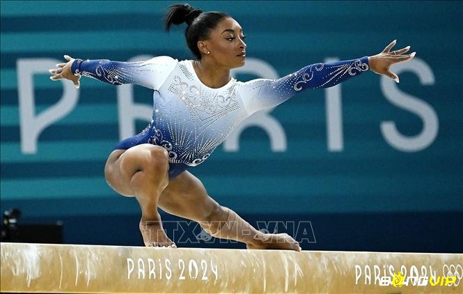 Nữ hoàng thể dục dụng cụ Simone Biles nằm trong top vận động viên thể dục dụng cụ - Biểu tượng của sự hoàn hảo