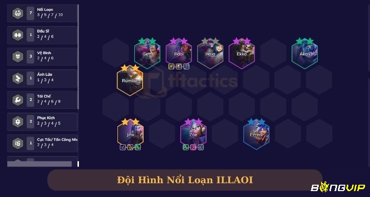 Đảm bảo Illaoi có khả năng sống sót lâu dài trong đội hình Nổi Loạn Illaoi