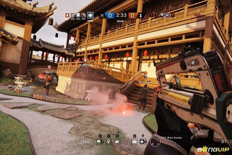 Rainbow Six Siege là một game bắn súng PC tập trung vào việc sử dụng chiến thuật và phối hợp với đồng đội
