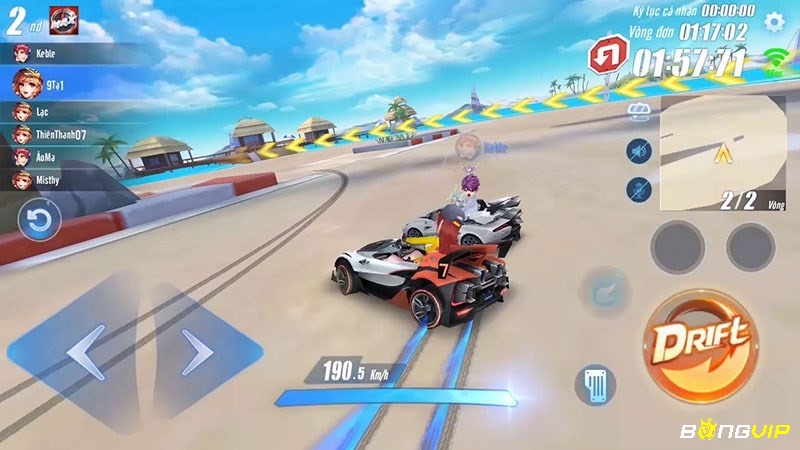 Các game đua xe online thường sở hữu một loạt bản đồ đường đua thú vị