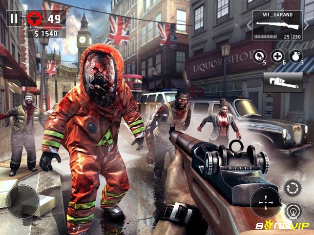 Đối đầu với lũ thây ma và thực hiện nhiệm vụ căng thẳng để sinh tồn trong Dead Trigger 2