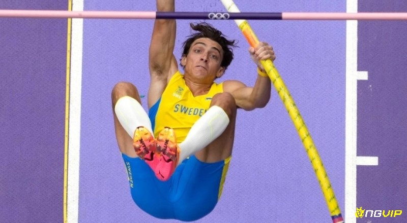 Duplantis lập kỷ lục nhảy sào nam 6,27m tại All Star Perche 2025 chỉ sau một lần nhảy