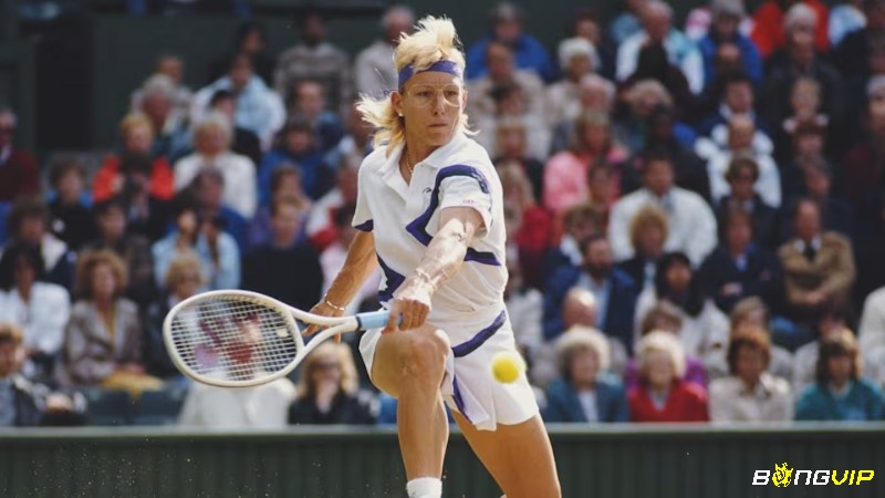 Martina Navratilova duy trì phong độ đỉnh cao nhờ lối chơi linh hoạt và khả năng lên lưới xuất sắc