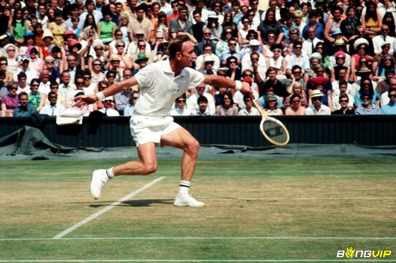 Rod Laver ghi dấu ấn lịch sử với hai lần giành trọn bộ Grand Slam trong một năm