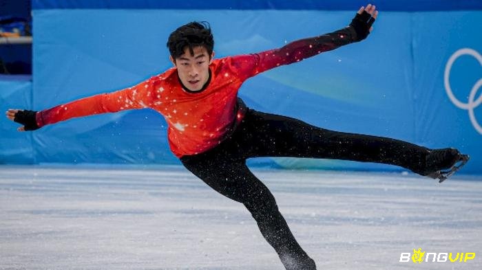 Nathan Chen thực hiện cú nhảy bốn vòng đầy ấn tượng và khẳng định đẳng cấp trong làng trượt băng nghệ thuật