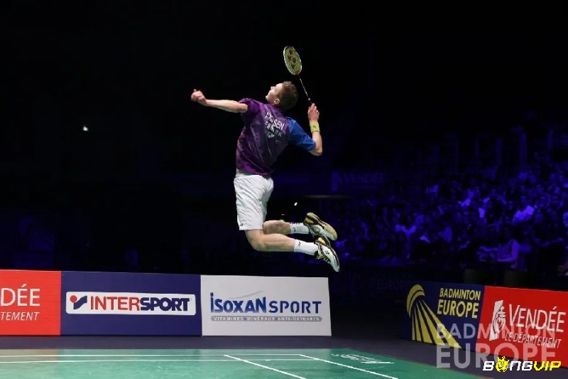 Viktor Axelsen thể hiện sức mạnh vượt trội với cú smash lên đến 419 km/h