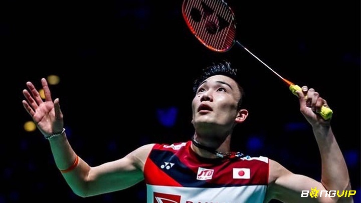 Kento Momota thực hiện cú smash chính xác với tốc độ 417 km/h tại giải Nhật Bản Mở rộng