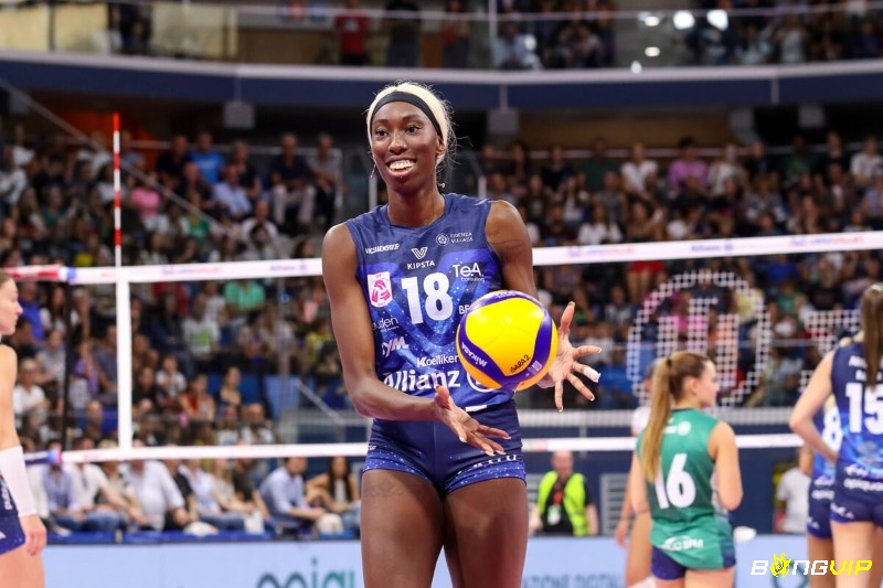 Paola Egonu sở hữu sức mạnh tấn công khủng khiếp