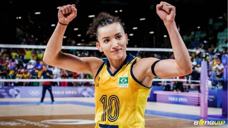 Gabi là ngôi sao trẻ triển vọng nhất của bóng chuyền nữ Brazil