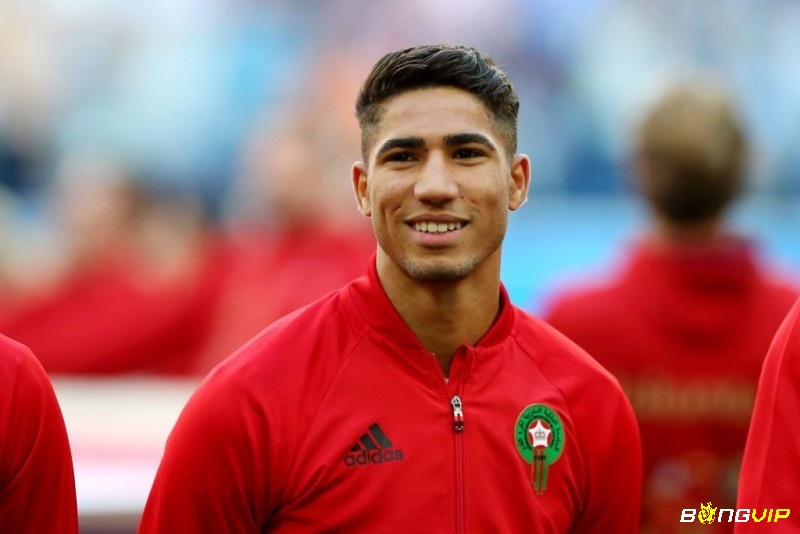 Achraf Hakimi với tốc độ 36,48 km/h là hậu vệ phải nhanh nhất hiện nay