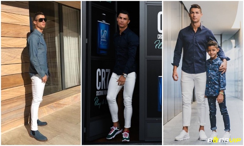 Thời trang của Ronaldo giúp anh góp phần tạo nên giá trị bản thân