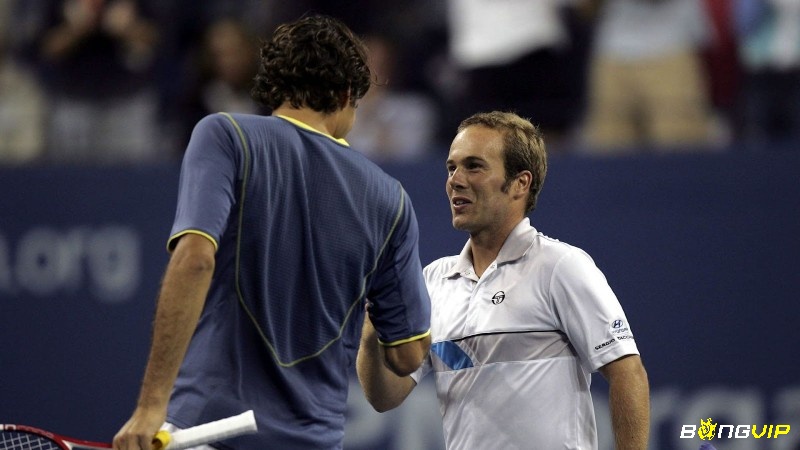 Olivier Rochus cao 1m68 là tay vợt có thành tích ấn tượng ở Wimbledon