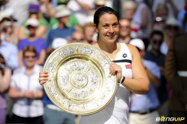 Marion Bartoli sở hữu chiều cao 1m70 thuộc hàng khiêm tốn trong các vận động viên quần vợt