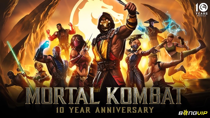 Mortal Kombat Mobile 2025 nổi bật với đồ họa 4K, các đòn Fatality kinh điển và lối chơi thẻ bài độc đáo
