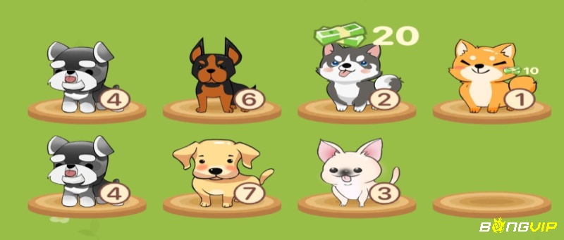 Puppy Town cho phép bạn kiếm tiền thật qua việc nuôi và nâng cấp các giống chó con đáng yêu