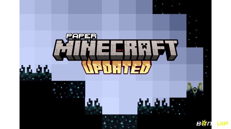 Paper Minecraft phiên bản 2D của Minecraft đầy màu sắc