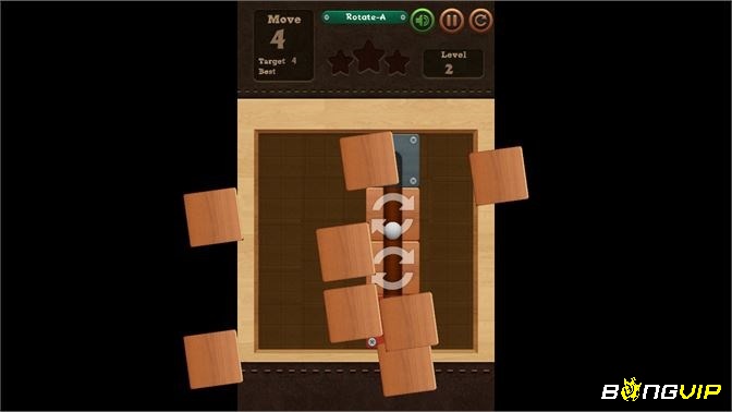 Giải đố, lắp ghép đường và đưa bóng về đích là nhiệm vụ trong game