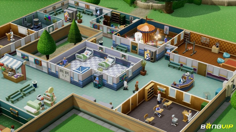 Game Two Point Hospital là tựa game xây dựng và điều hành bệnh viện trong mơ của bạn