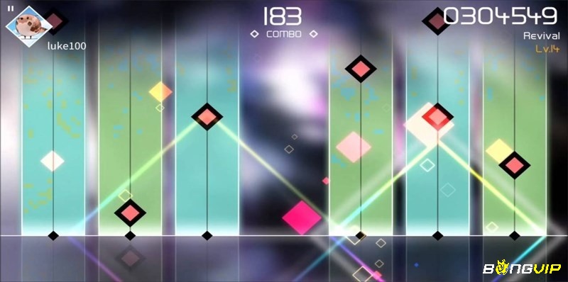Game VOEZ có lối chơi âm nhạc với phong cách rhythm hiện đại