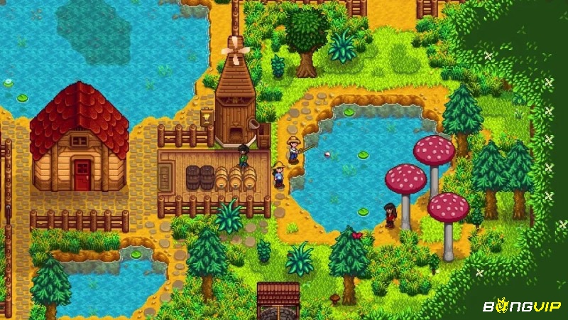 Stardew Valley là một số game hay cho laptop về thể loại nông trại nhẹ, dễ chơi, phù hợp với mọi dòng laptop