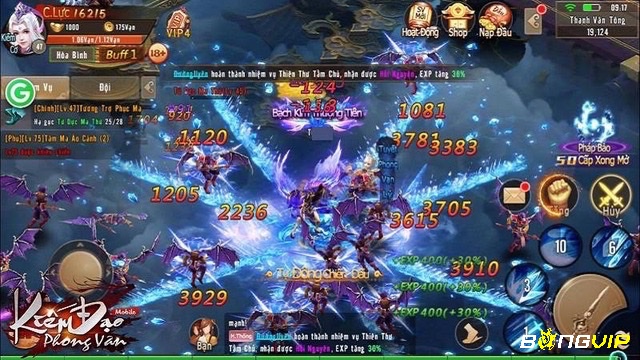 Game kiếm hiệp mobile nổi bật với tính năng kết hôn, đệ tử, săn boss và bảng xếp hạng thách đấu hấp dẫn