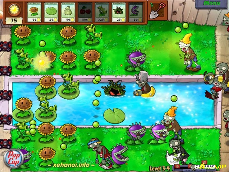 Lịch sử phát triển của game plants vs. zombies
