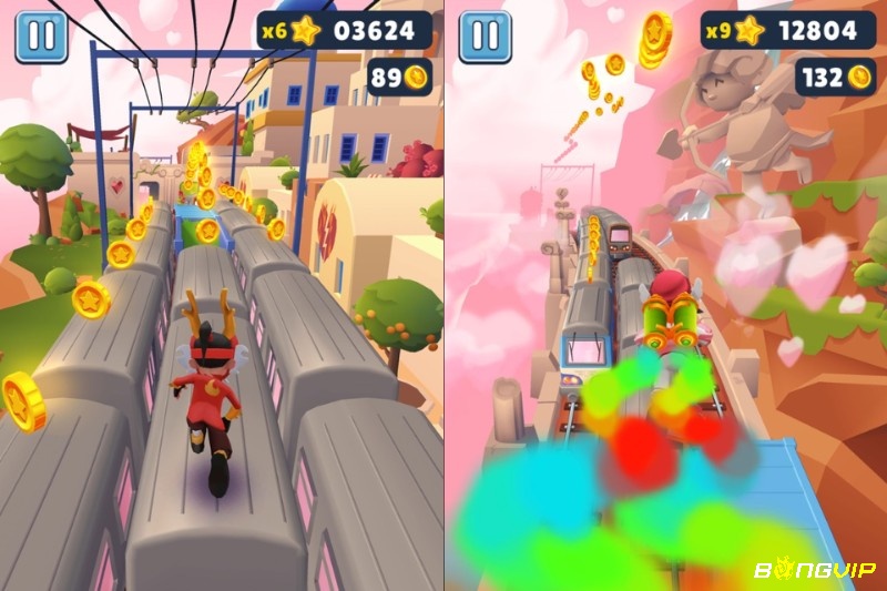 Duy trì combo đều đặn và dùng multiplier đúng lúc sẽ giúp bạn nâng cao điểm số trong subway surfers một cách nhanh chóng.