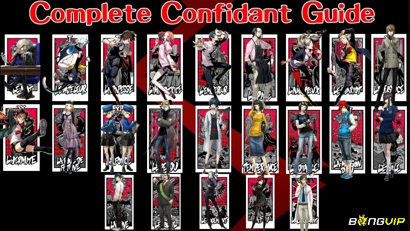 Nâng cấp Confidant đúng cách giúp mở khóa kỹ năng hỗ trợ và tăng sức mạnh nhân vật.