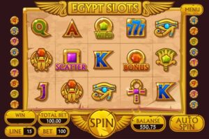 Các nút hay gặp trong slot machine hướng dẫn người mới chơi