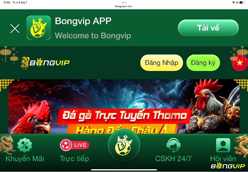 Tham gia ngay game bài đổi thưởng tại cổng game Bongvip để có cơ hội rinh quà lớn nhé