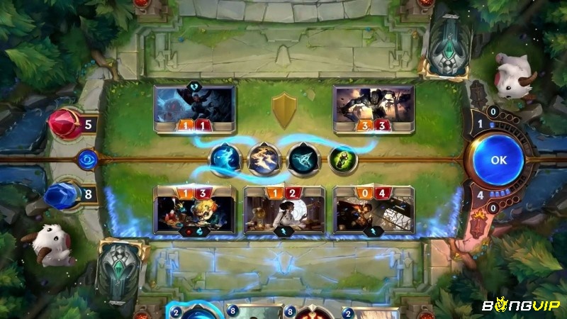 Game chiến thuật thẻ bài hấp dẫn với sự kết hợp giữa chiến lược và thu thập bộ bài.
