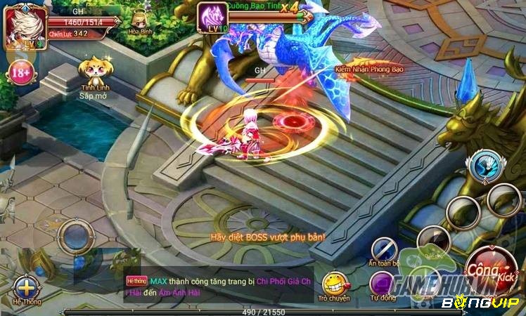 Lối chơi đơn giản, tối ưu cho màn hình cảm ứng