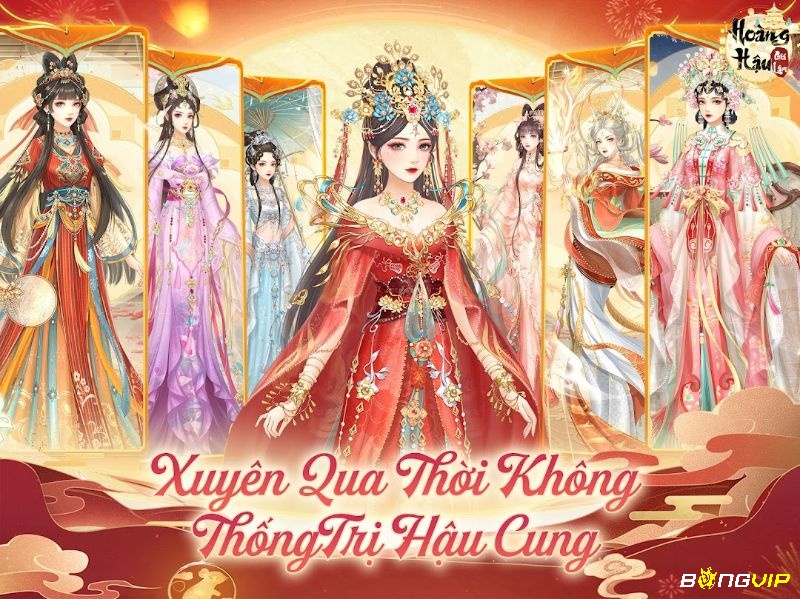 Hoàng Hậu Giá Lâm là game cung đấu thời trang ngôn tình