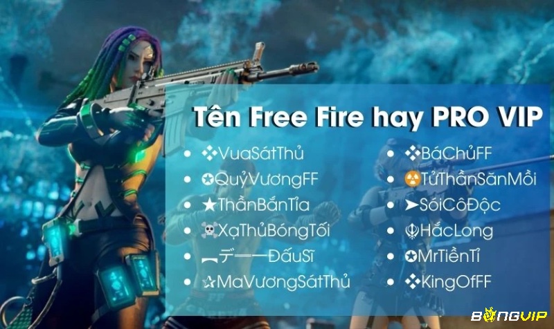 Cùng bongvip.io khám phá các tên game hay ff nhé 