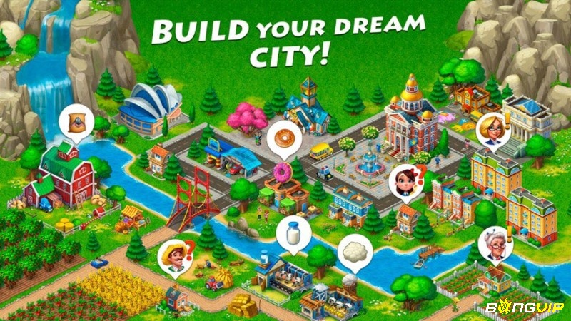 Game mobile xây dựng tự do sáng tạo, quản lý tài nguyên và đồ họa sống động