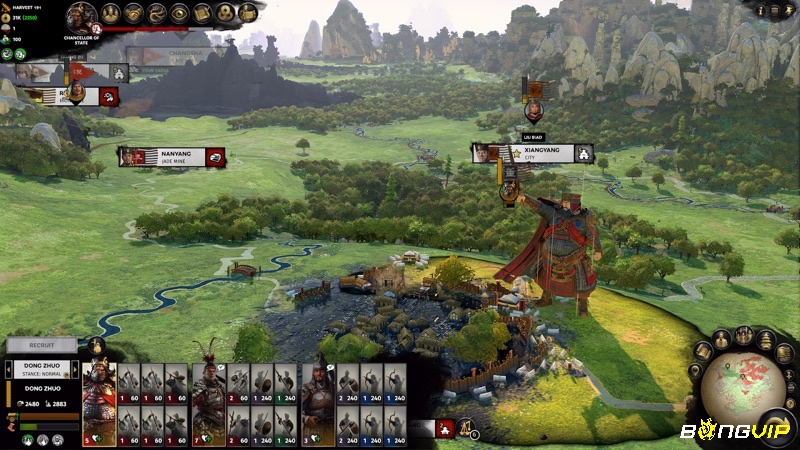 Người chơi điều khiển tướng lĩnh trong Total War: Three Kingdoms, trải nghiệm chiến thuật và các trận đánh lịch sử Tam Quốc