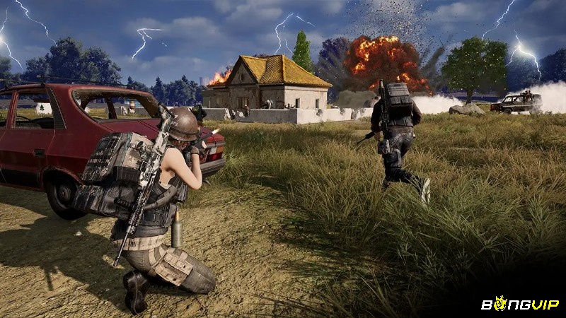 PUBG là top game sinh tồn PC được ưa chuộng toàn cầu nhờ lối chơi kịch tính