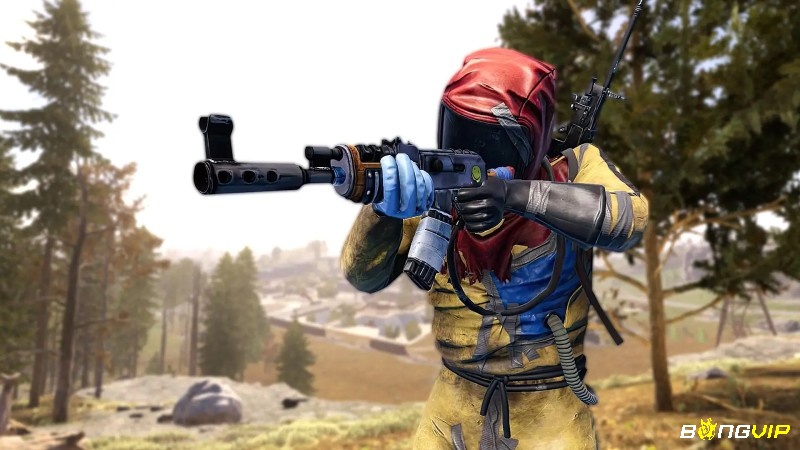 Rust là game sinh tồn PC nổi bật với yếu tố PvP kịch tính và thế giới mở rộng lớn