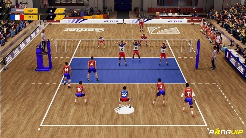 Spike Volleyball mang đến trải nghiệm thi đấu quốc tế đầy kịch tính
