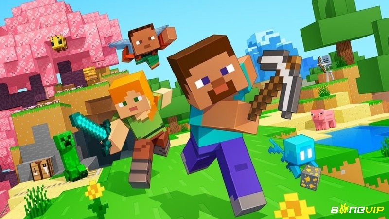 Minecraft được yêu thích nhờ tính sáng tạo không giới hạn và cộng đồng người chơi đông đảo
