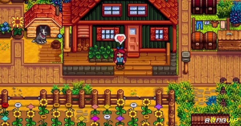 Stardew Valley nổi bật nhờ lối chơi nông trại kết hợp nhập vai đời thường, vừa nhẹ nhàng vừa cuốn hút