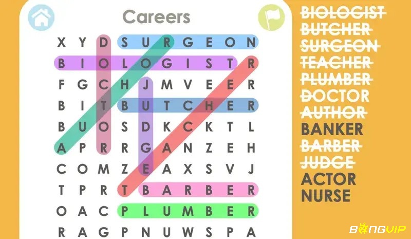 Word Search cuốn hút nhờ lối chơi kinh điển, dễ hiểu và phù hợp để luyện tập vốn từ nhanh chóng