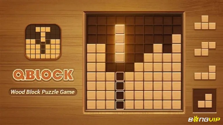 Wood Block Puzzle nổi bật với giao diện mộc mạc, dễ chơi nhưng đủ thử thách để thu hút người chơi lâu dài