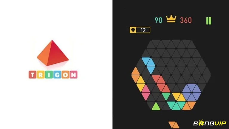 Trigon nổi bật nhờ ý tưởng khối tam giác độc đáo, gameplay sáng tạo và trải nghiệm thư giãn tinh tế